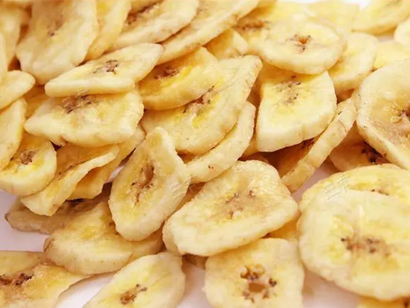 drying banana chips with heat pump dryer