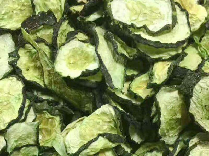 Dried cucumber slices with vegetable drying machine #dryer #dryingmachine #food